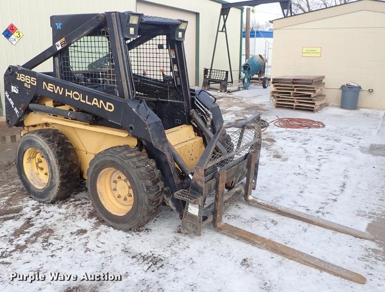 image for item DF8729 New Holland LX655 skid steer
