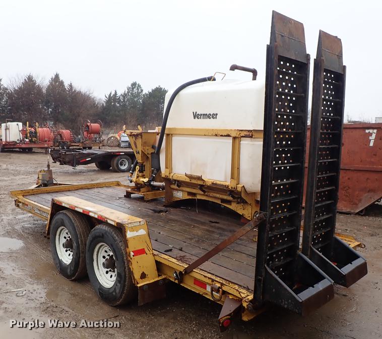 image for item DF8736 2014 Vermeer D9x13 S3 directional drill, mud mixing system, and trailer