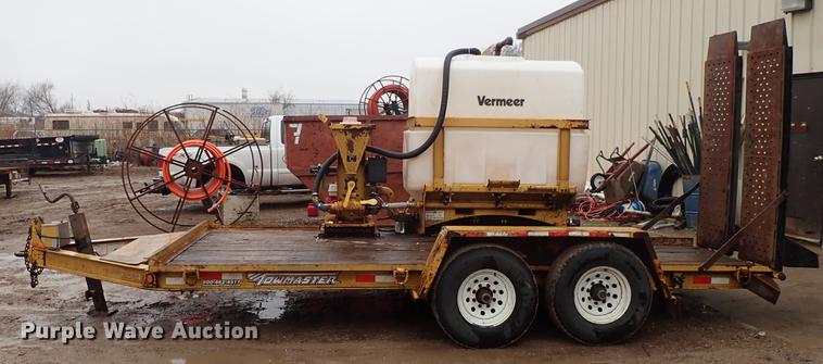 image for item DF8736 2014 Vermeer D9x13 S3 directional drill, mud mixing system, and trailer