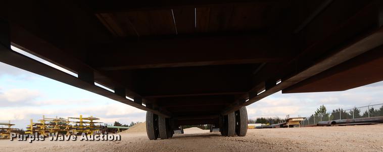 image for item DG3340 Shop built equipment trailer