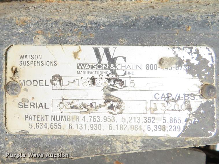 image for item DG3820 2000 Sterling LT9500 dump truck