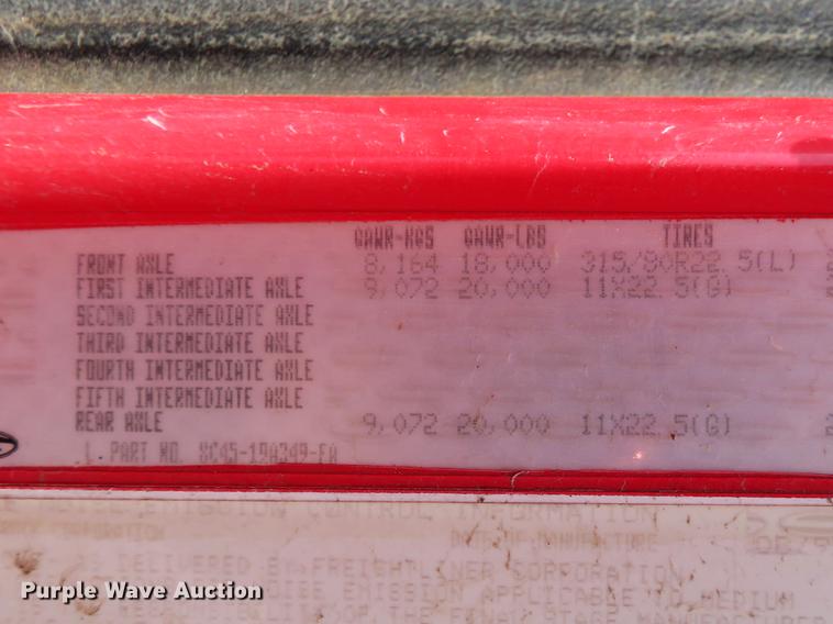 image for item DG3820 2000 Sterling LT9500 dump truck