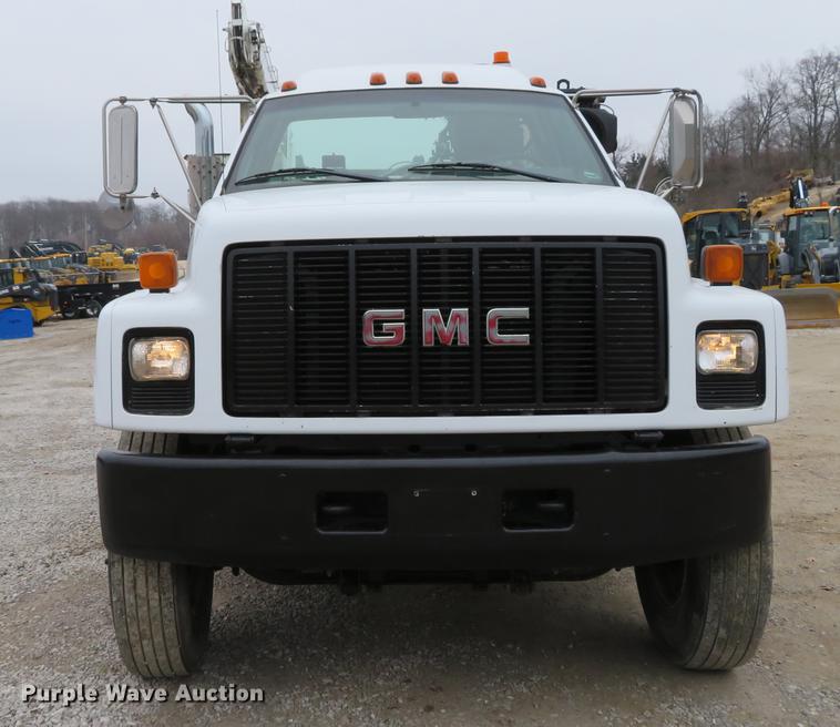 image for item DG3837 1998 GMC C7500 service truck with crane