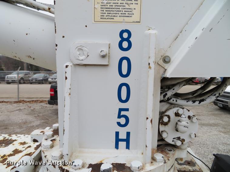 image for item DG3837 1998 GMC C7500 service truck with crane