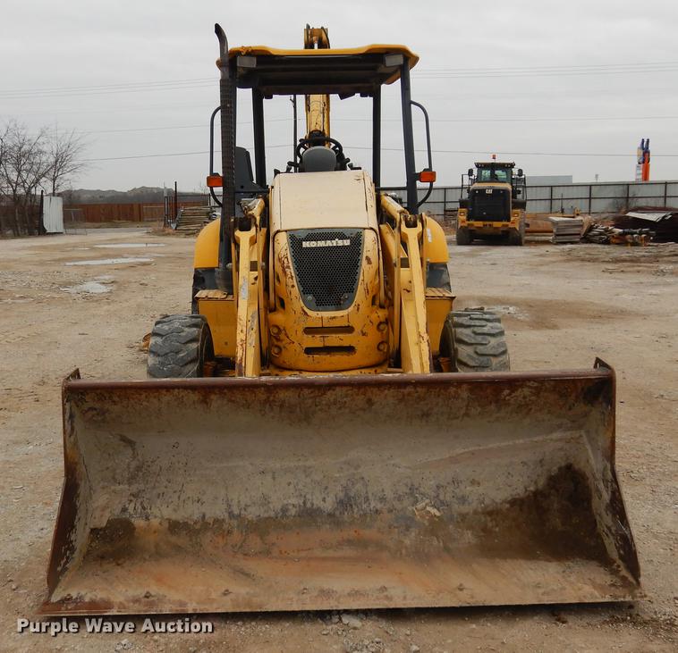 image for item DK9848 2007 Komatsu WB146-5 backhoe