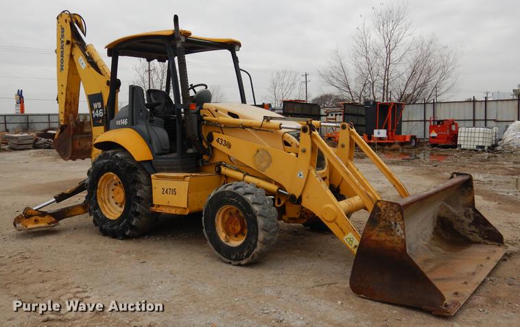 image for item DK9848 2007 Komatsu WB146-5 backhoe