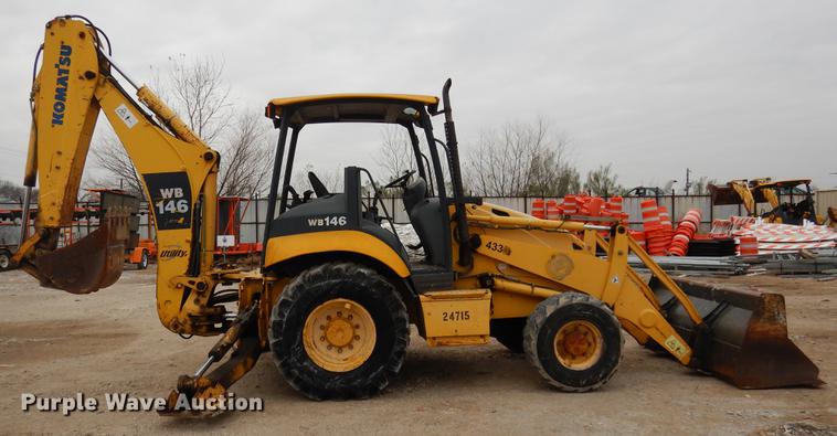 image for item DK9848 2007 Komatsu WB146-5 backhoe