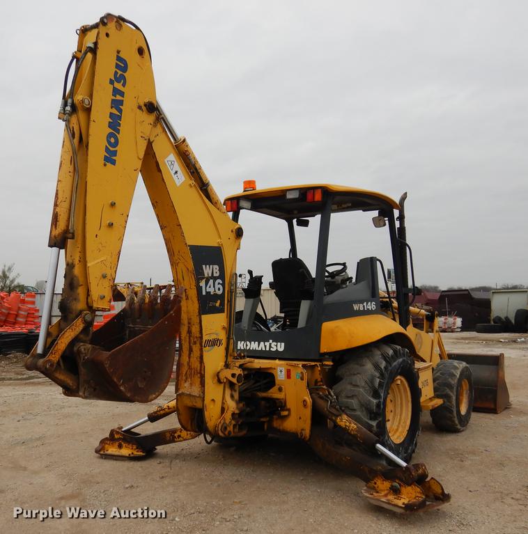 image for item DK9848 2007 Komatsu WB146-5 backhoe