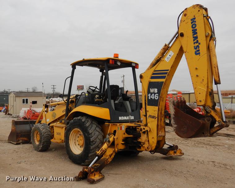 image for item DK9848 2007 Komatsu WB146-5 backhoe