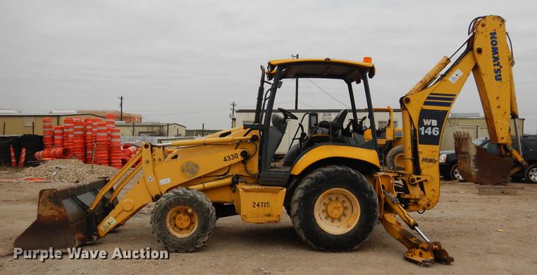 image for item DK9848 2007 Komatsu WB146-5 backhoe