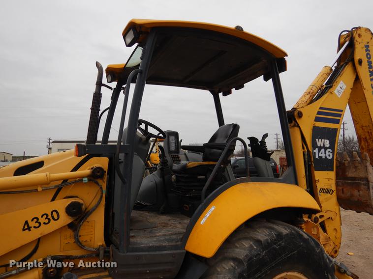 image for item DK9848 2007 Komatsu WB146-5 backhoe