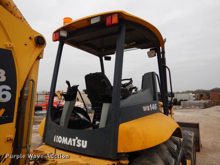 image for item DK9848 2007 Komatsu WB146-5 backhoe