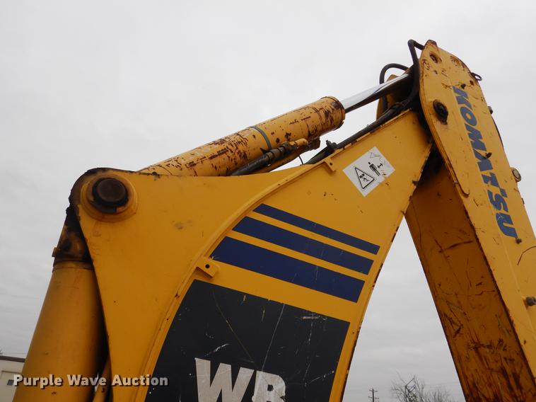 image for item DK9848 2007 Komatsu WB146-5 backhoe