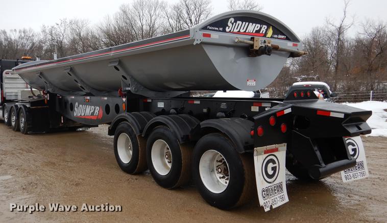 image for item DY9781 2012 Sidumpr side dump trailer