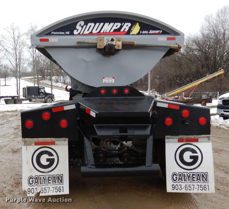 image for item DY9781 2012 Sidumpr side dump trailer
