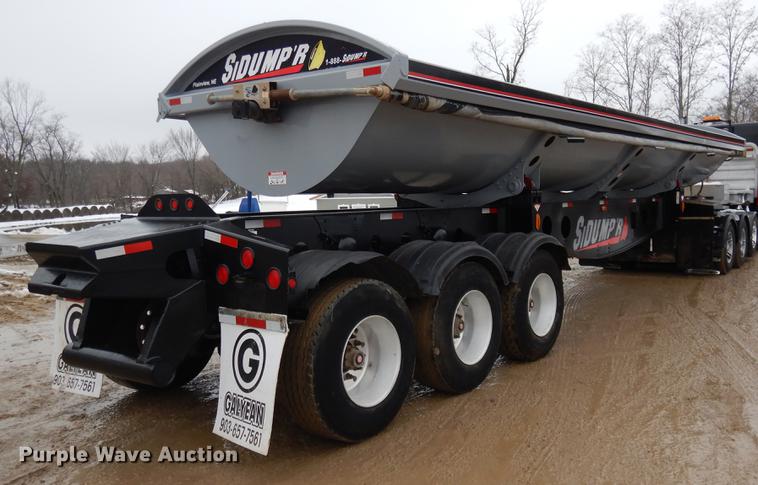 image for item DY9781 2012 Sidumpr side dump trailer