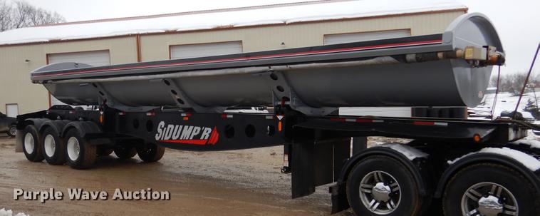 image for item DY9781 2012 Sidumpr side dump trailer
