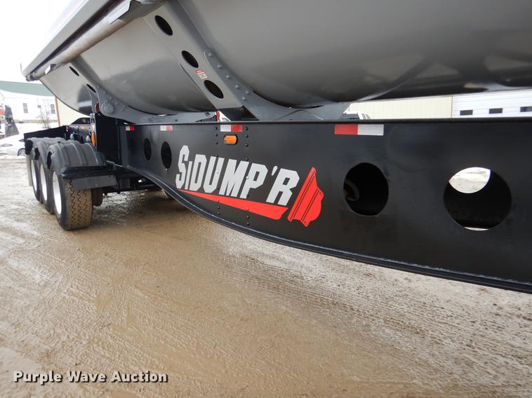 image for item DY9781 2012 Sidumpr side dump trailer