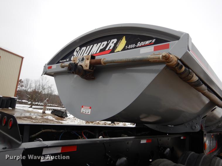 image for item DY9781 2012 Sidumpr side dump trailer