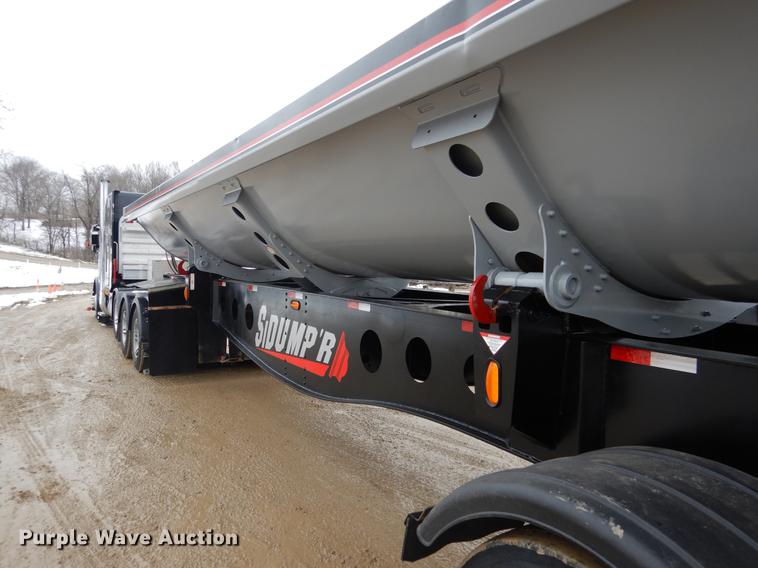 image for item DY9781 2012 Sidumpr side dump trailer