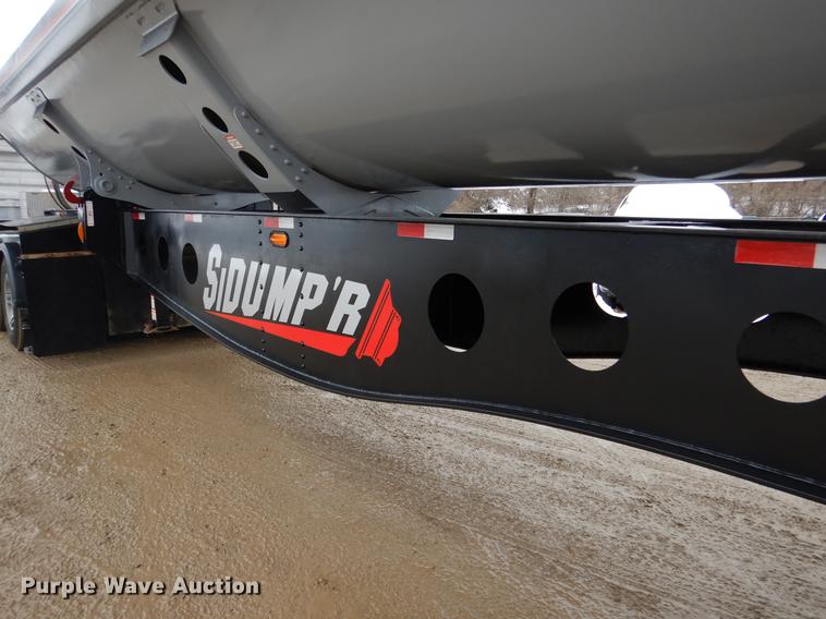 image for item DY9781 2012 Sidumpr side dump trailer