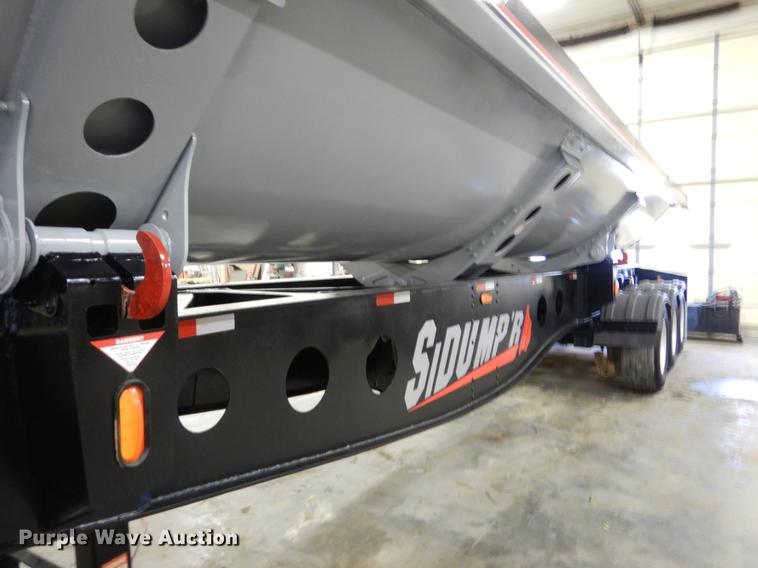 image for item DY9781 2012 Sidumpr side dump trailer