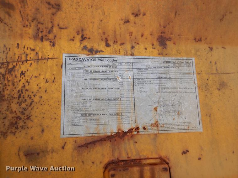 image for item DY9787 1978 Caterpillar 955L track loader