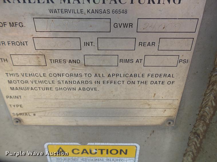 image for item EN9707 1996 FB Load EEZ equipment trailer