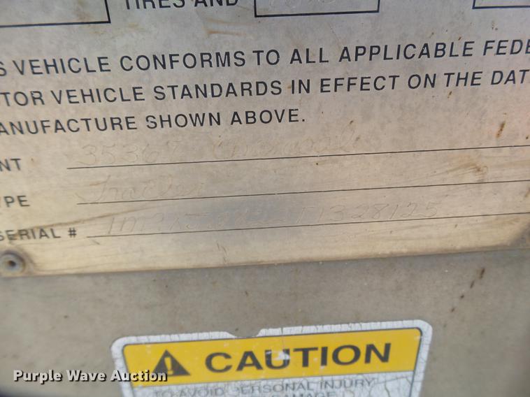 image for item EN9707 1996 FB Load EEZ equipment trailer