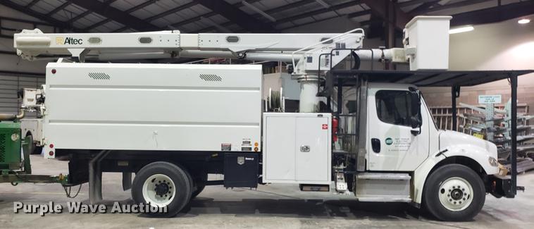 image for item EN9759 2015 Freightliner M2 106 Altec forestry bucket truck