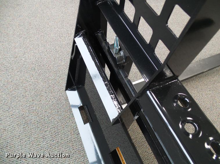 image for item EP9814 2018 B-Built Manufacturing skid steer pallet forks