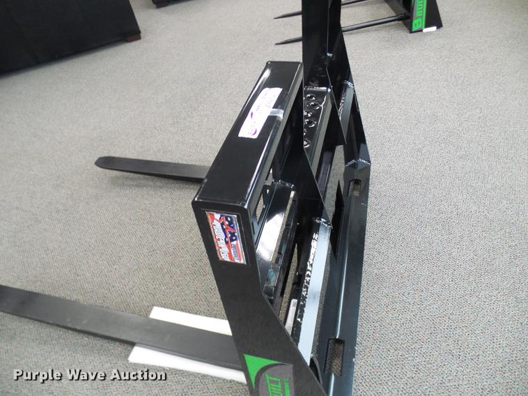 image for item EP9814 2018 B-Built Manufacturing skid steer pallet forks
