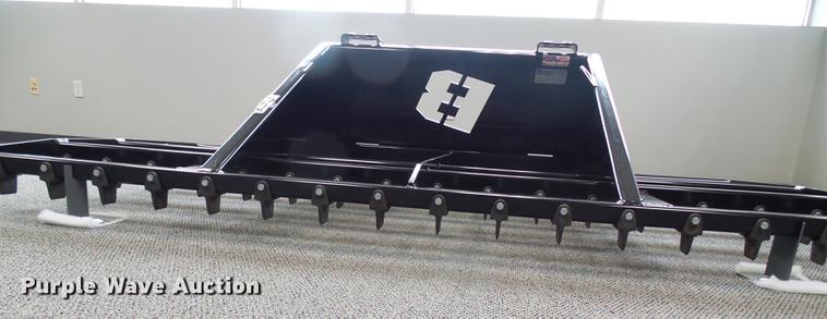image for item EP9815 2018 B-Built Manufacturing Rake-N-Ator skid steer rake