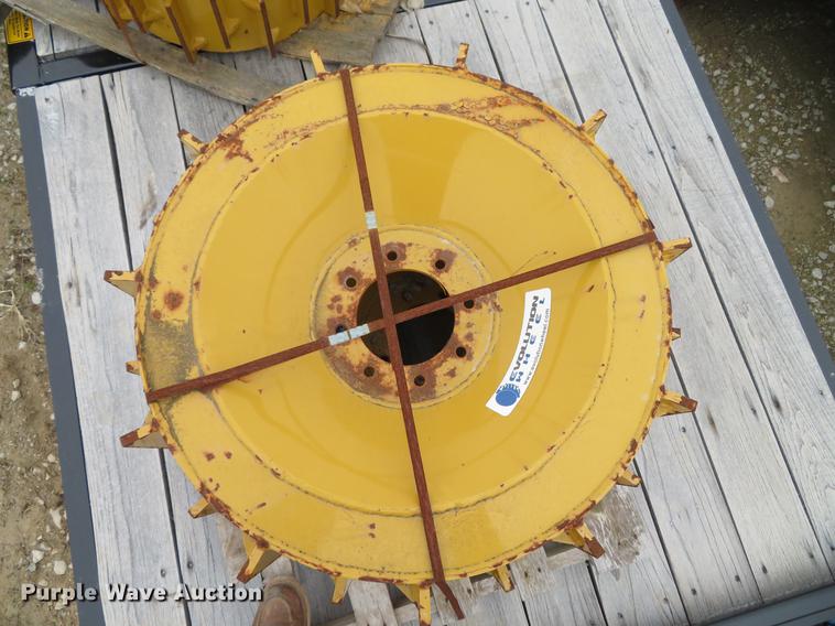 image for item EV9557 (4) Evolution skid steer wheels