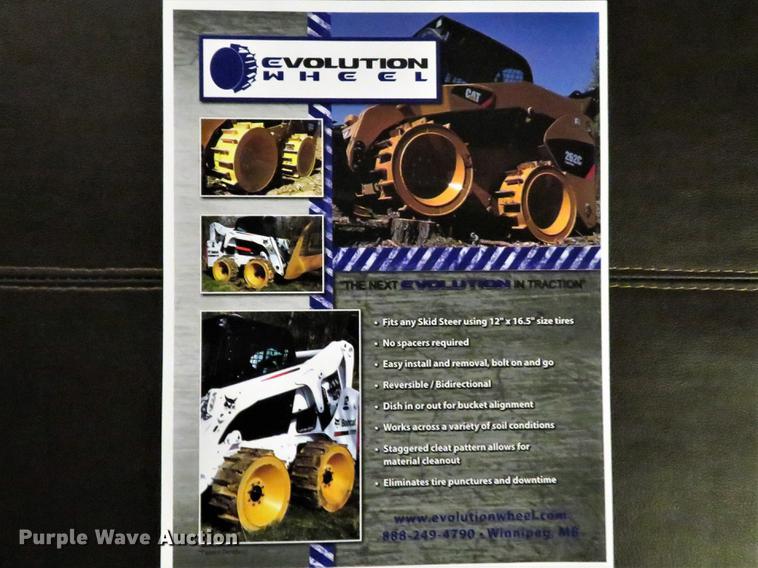 image for item EV9557 (4) Evolution skid steer wheels