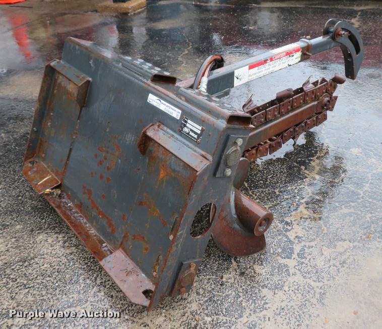 image for item EV9568 Bobcat LT102 skid steer trencher