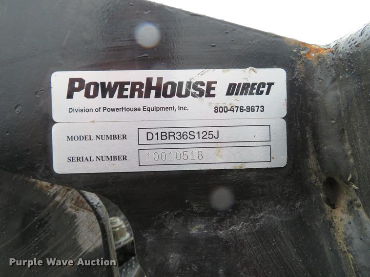 image for item EV9569 Power House D/BR36S125J compact utility auger