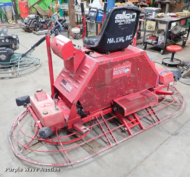 image for item FH9641 Allen Razorback Pro 1200 power trowel