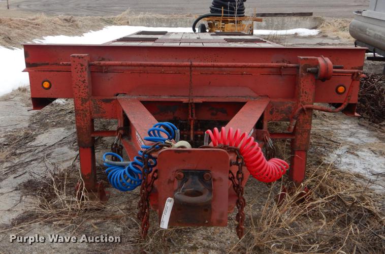image for item FI9548 2004 Overbilt tilt deck equipment trailer