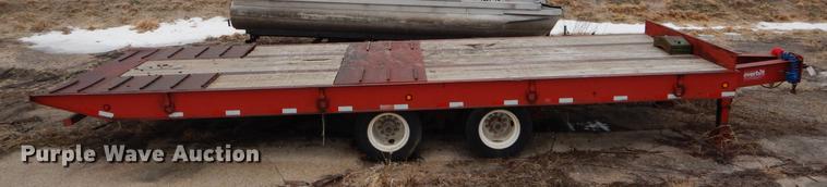 image for item FI9548 2004 Overbilt tilt deck equipment trailer