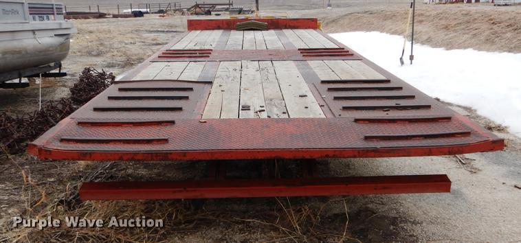 image for item FI9548 2004 Overbilt tilt deck equipment trailer