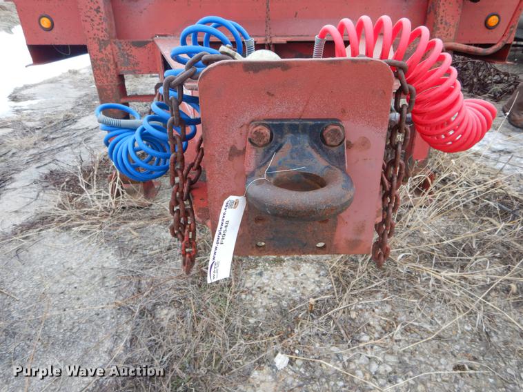 image for item FI9548 2004 Overbilt tilt deck equipment trailer