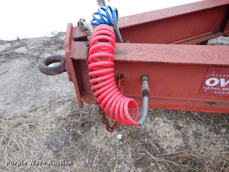 image for item FI9548 2004 Overbilt tilt deck equipment trailer