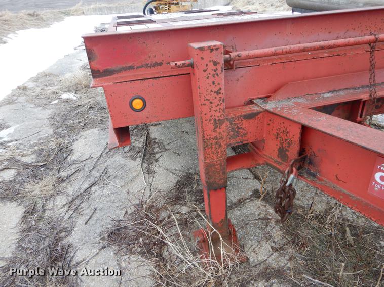 image for item FI9548 2004 Overbilt tilt deck equipment trailer