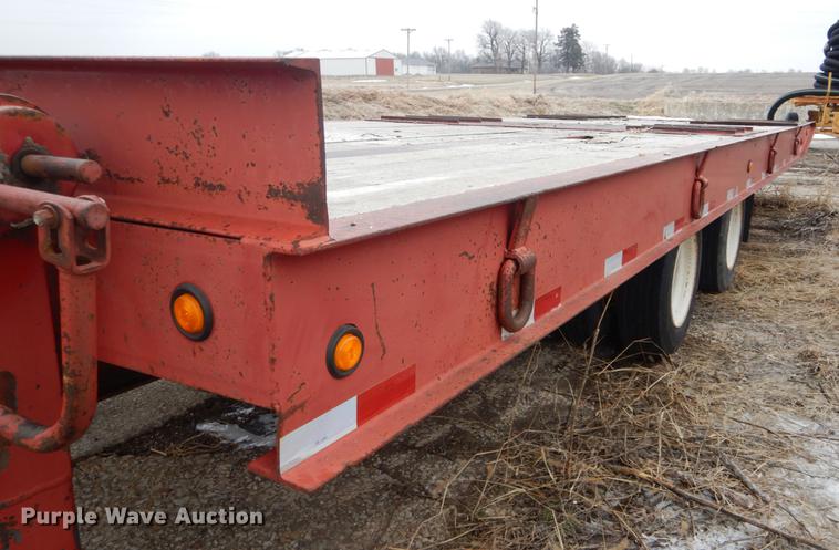 image for item FI9548 2004 Overbilt tilt deck equipment trailer