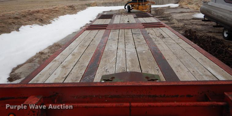 image for item FI9548 2004 Overbilt tilt deck equipment trailer