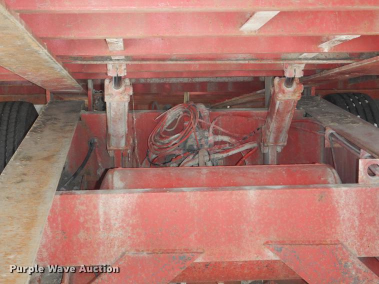 image for item FI9548 2004 Overbilt tilt deck equipment trailer