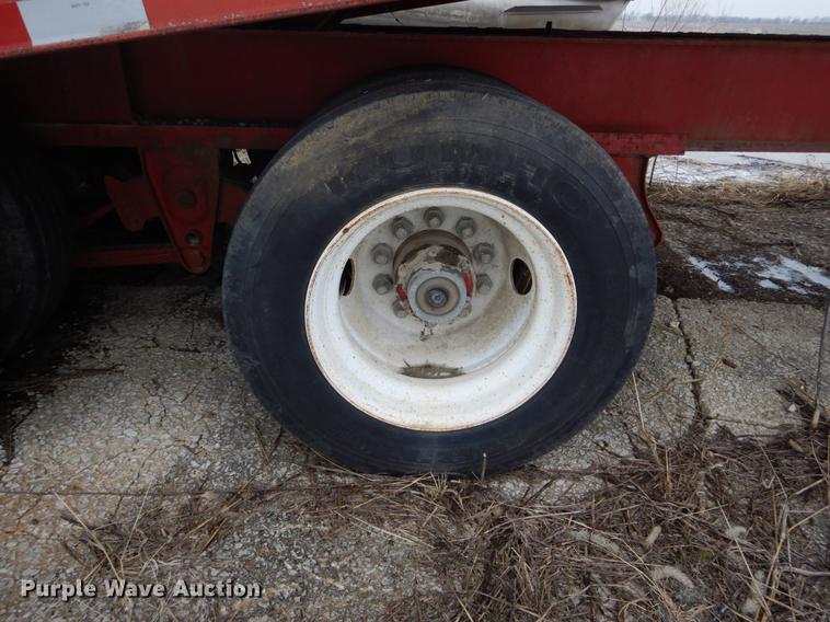 image for item FI9548 2004 Overbilt tilt deck equipment trailer