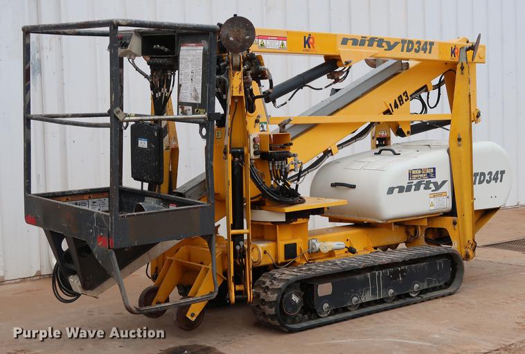 image for item FI9756 2012 Nifty TD34T boom lift
