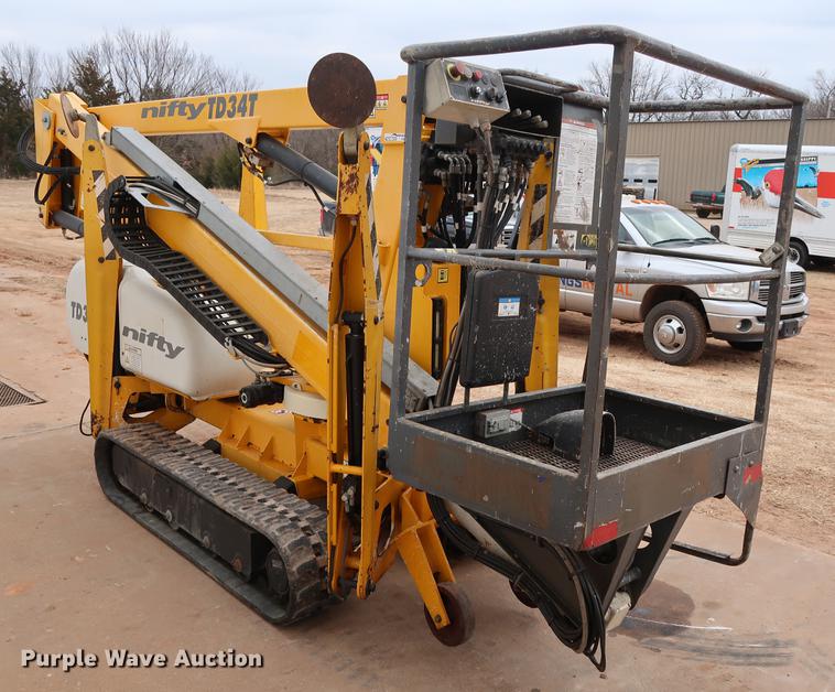 image for item FI9756 2012 Nifty TD34T boom lift